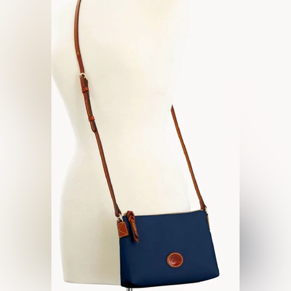 Dooney & Bourke Classic Navy Blue Crossbody Bag - Picture 3 of 15